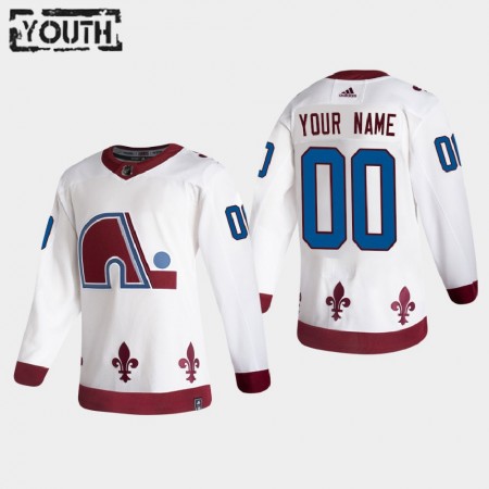Lapsille NHL Colorado Avalanche Pelipaita Custom 2020-21 Reverse Retro Authentic
